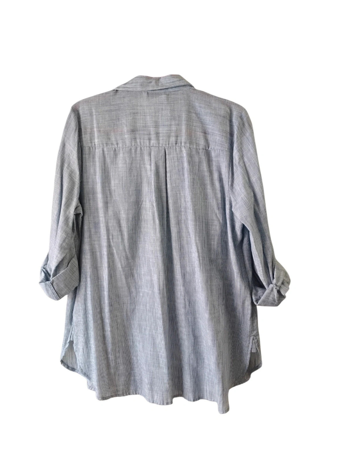 George Top Blue&White Sz-16 10540HMN