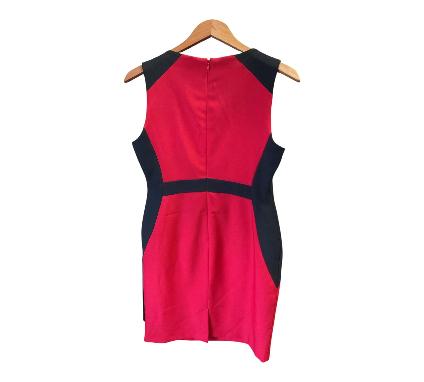 South red and black dress, size-12, 10620CMG