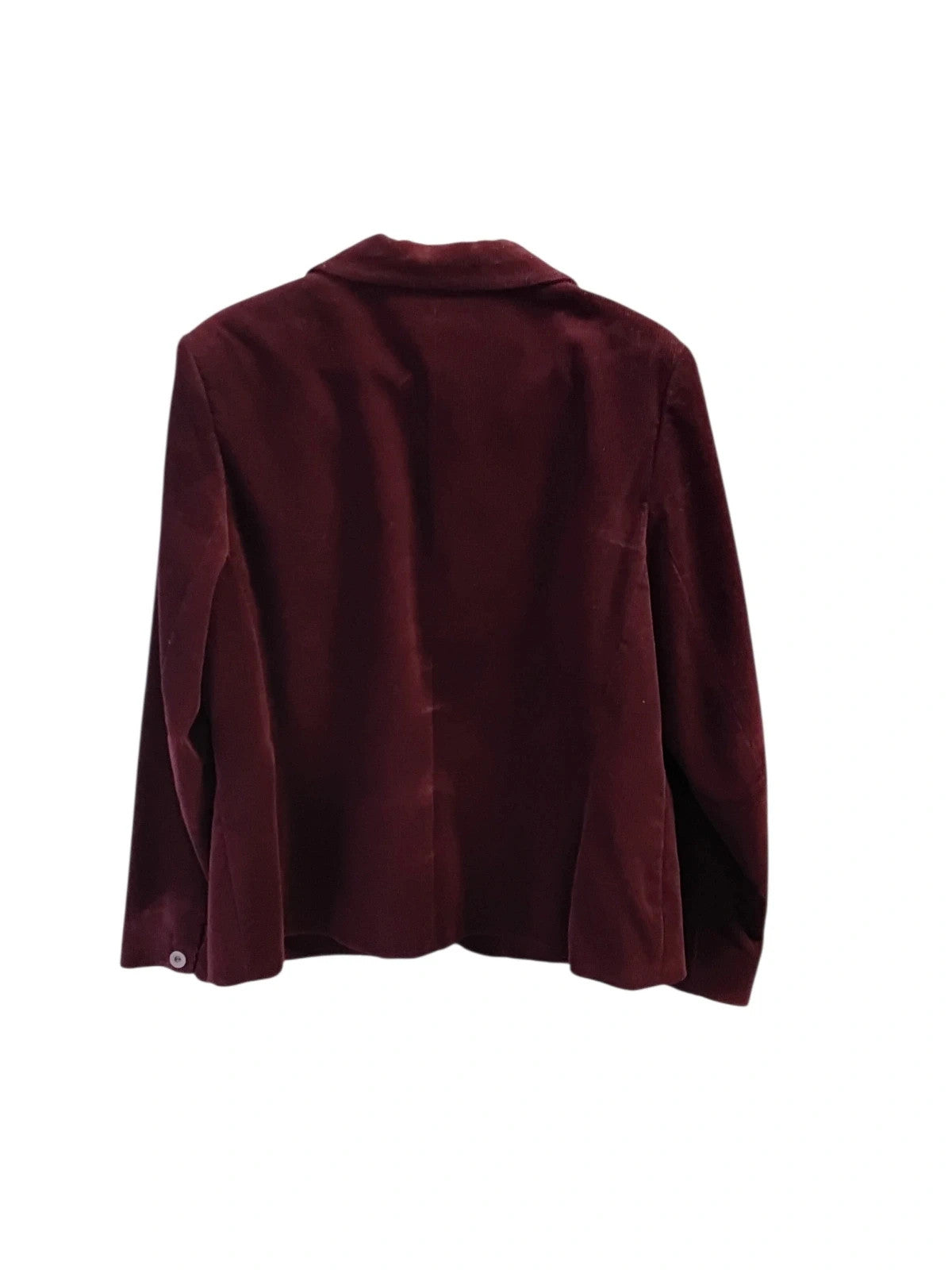 Alex&Co Corduroy Blazer Burgundy Sz-16 10672CCS
