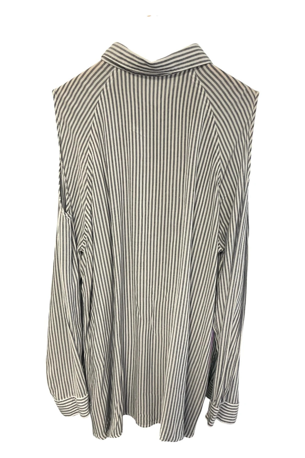 Velvet Heart top grey striped size-L 10611DFR