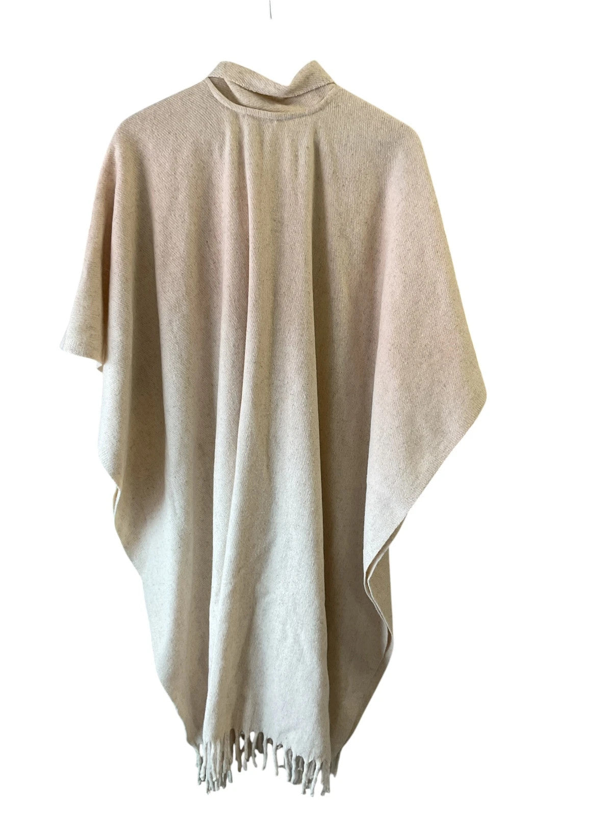 Cream Poncho One Size 9511HFA
