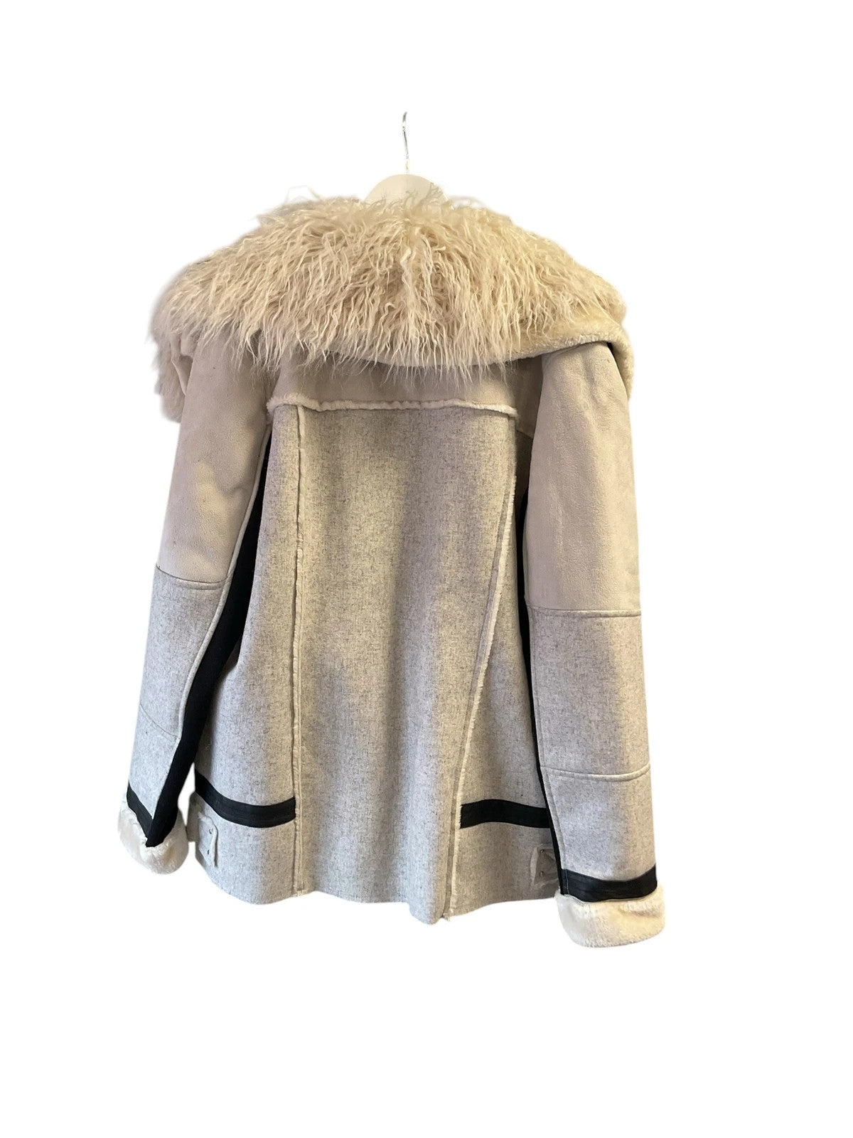 River Island Coat cream size-18 10778MFR