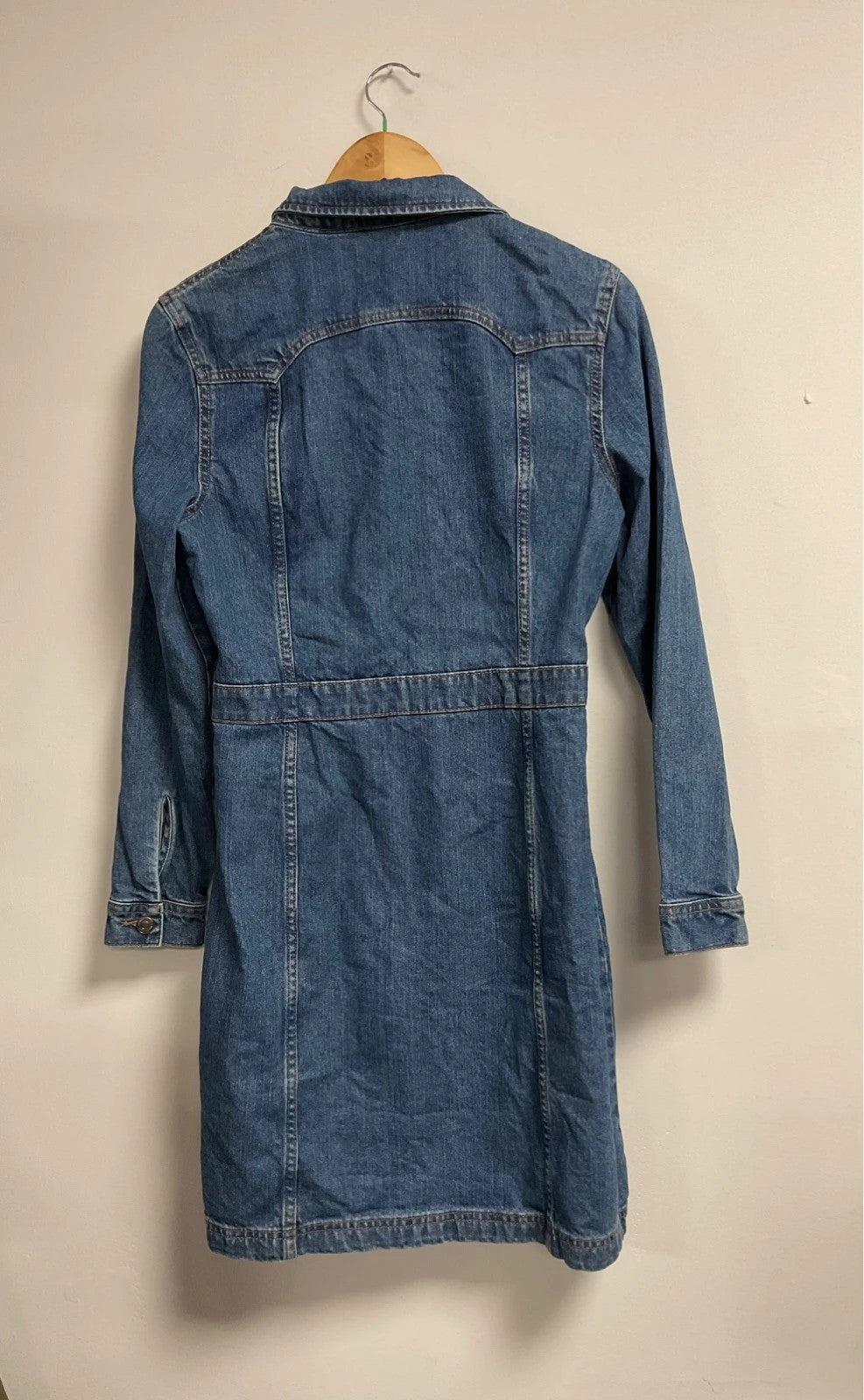 Vero Moda Dress Blue denim size-M 10858OLK