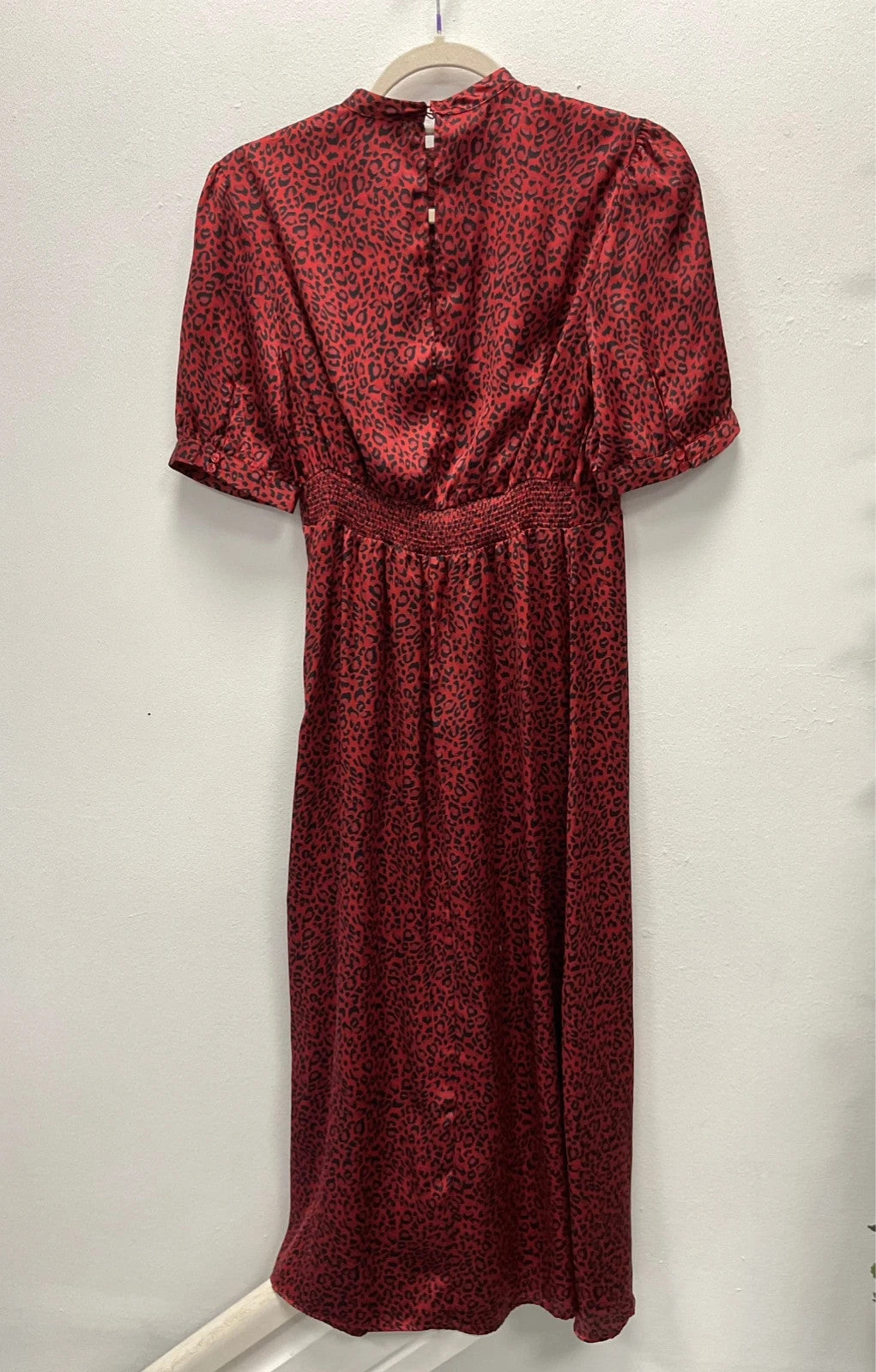 New Look dress red print size-8 10861LD