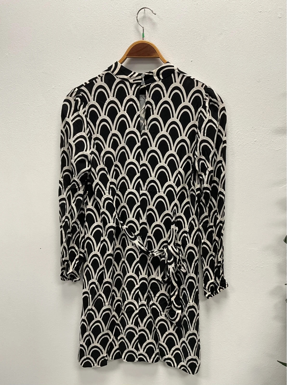Dunnes Dress Black & white size-10 10862LD