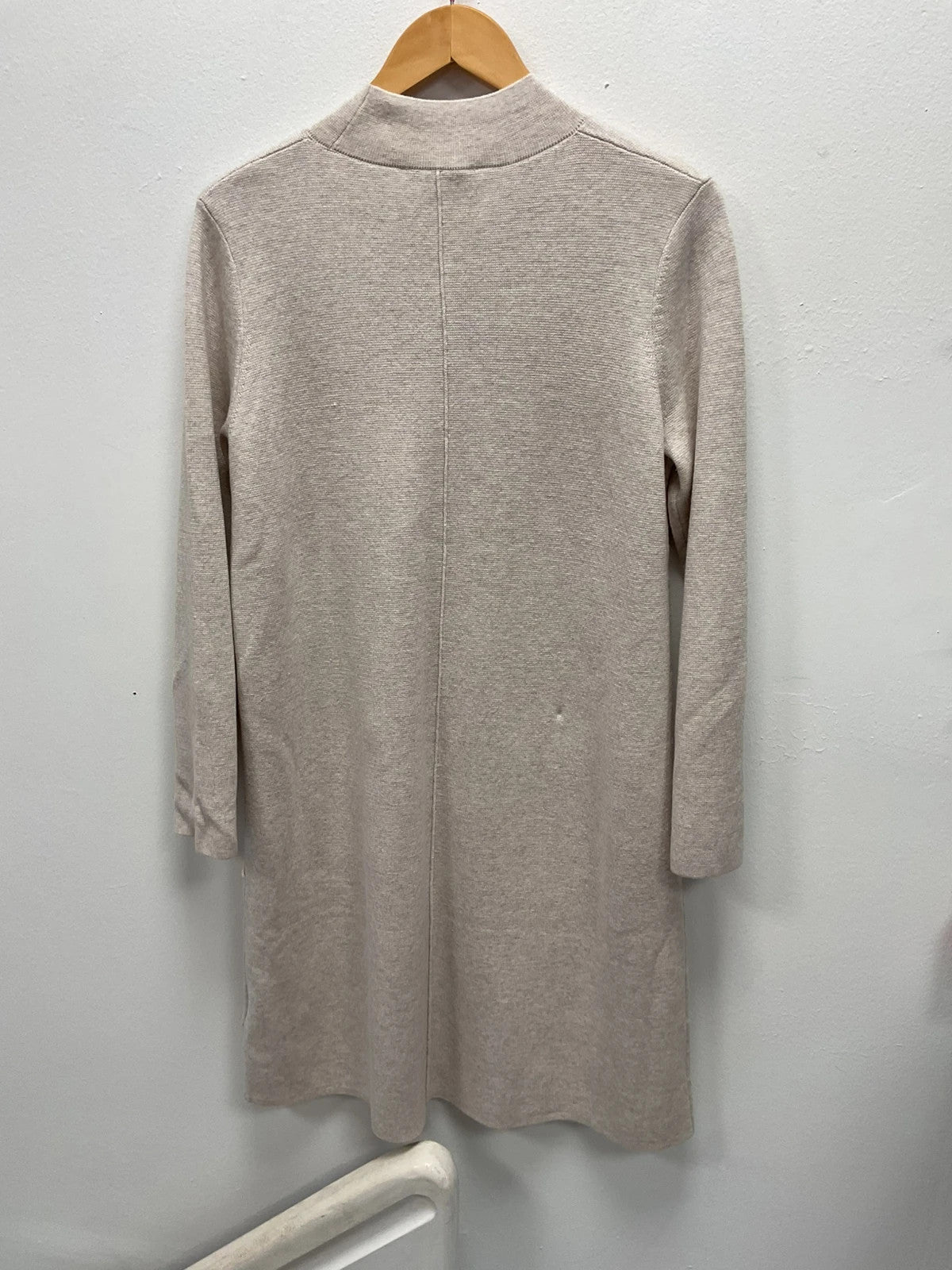 Oui Dress beige size-12 10908MSH