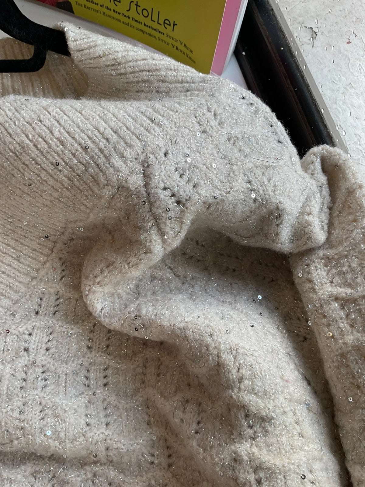 Gallery Jumper beige size-M 10926JC