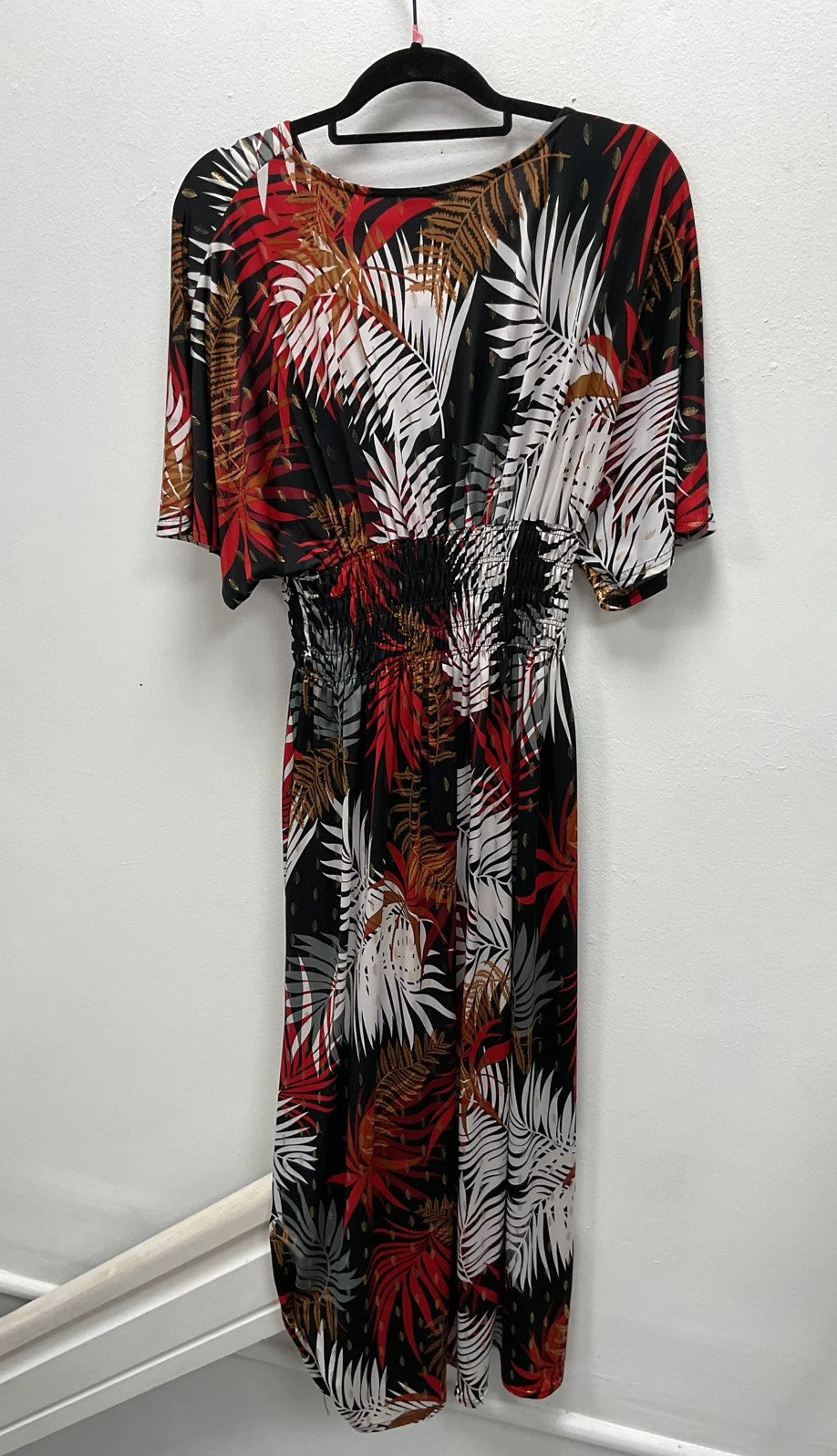 Leana Mode Dress black print size-M/L 10979ECB