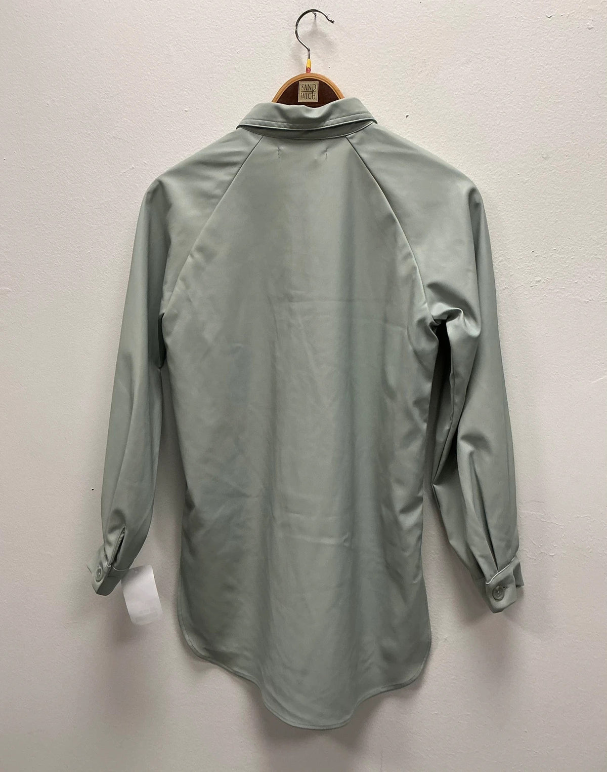 Threadbare Mint Coated Top Size-6 10957HT