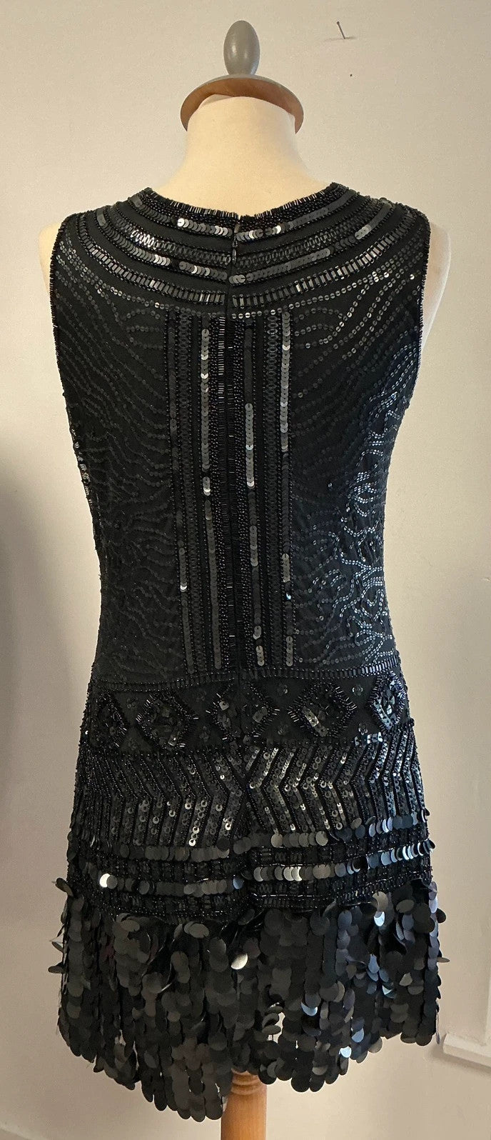 Ada Gatti Black Dress Size-S 3819CDC