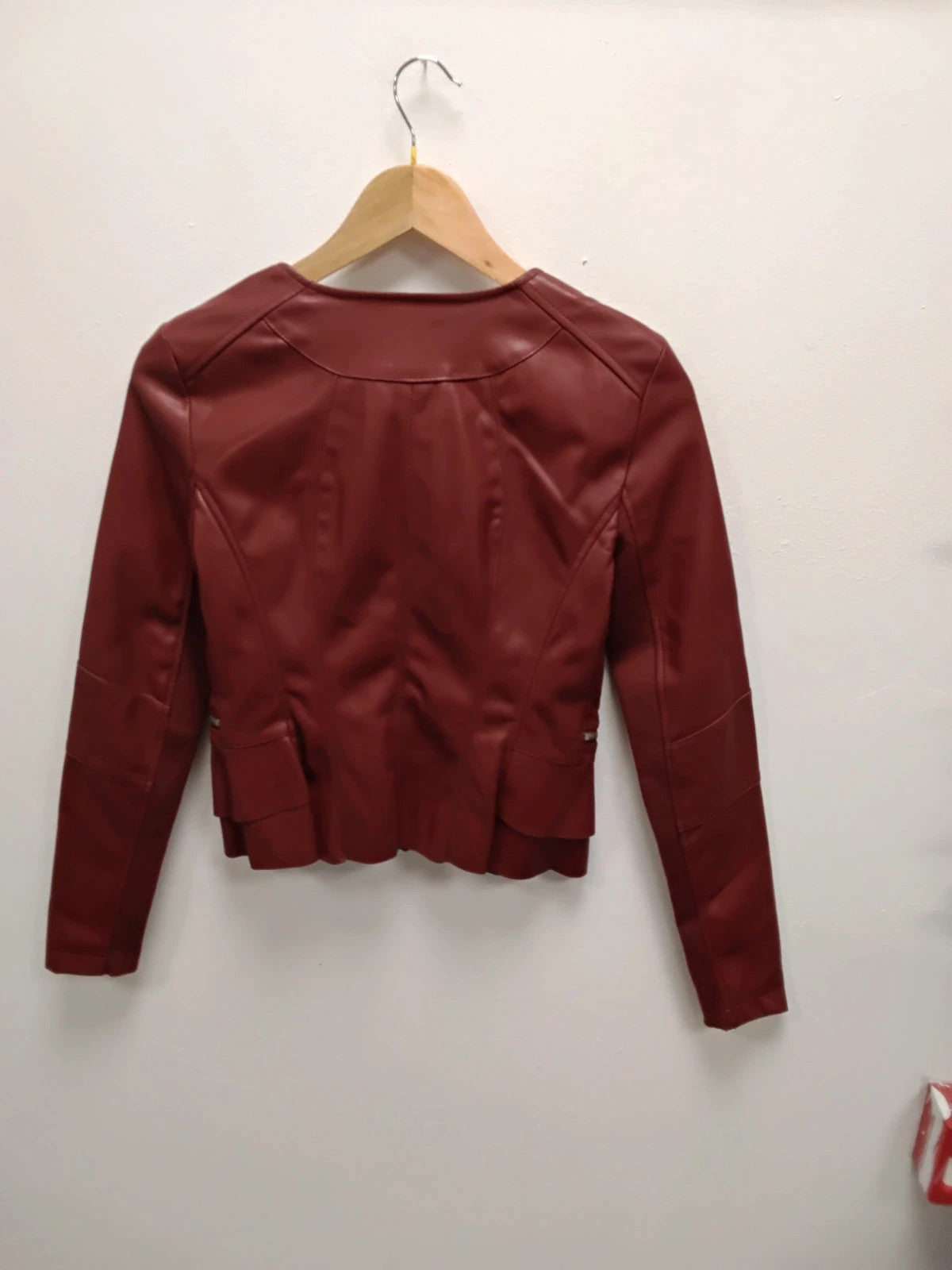 Vero Moda Jacket Faux Leather Sz-XS 10981ANH