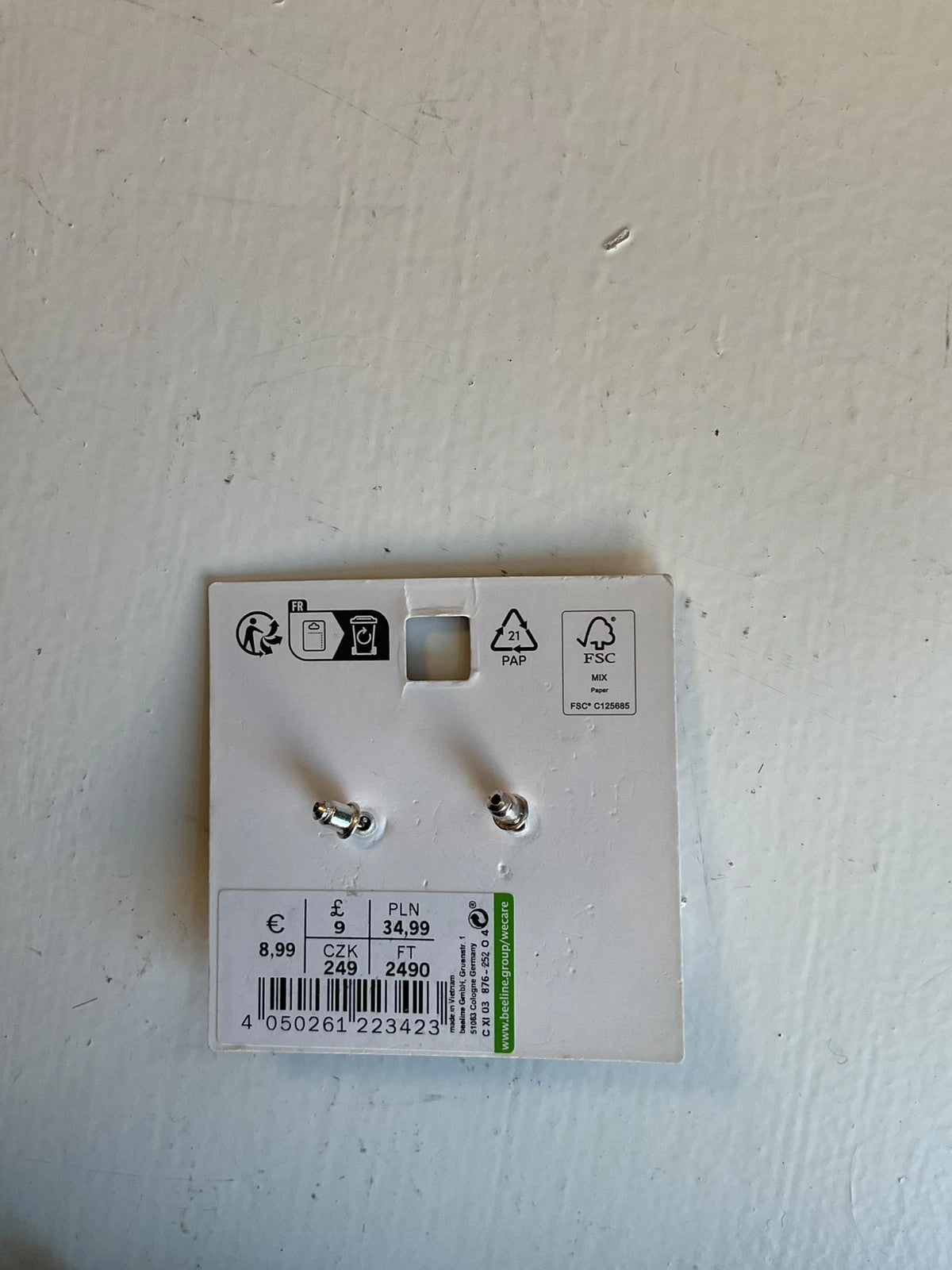 BNWT Accessories Earrings Silver