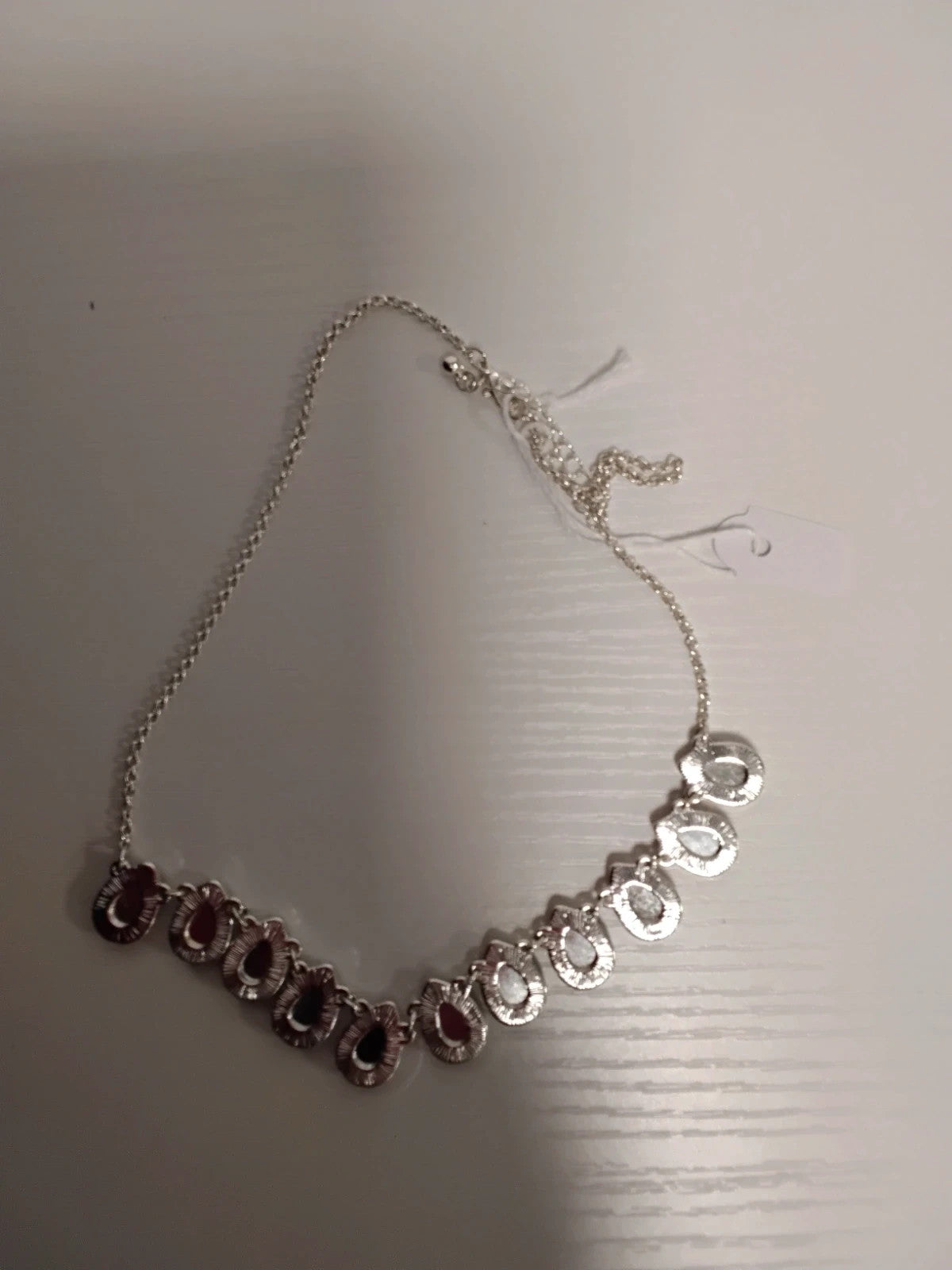 No Brand Necklace Silver&Pink