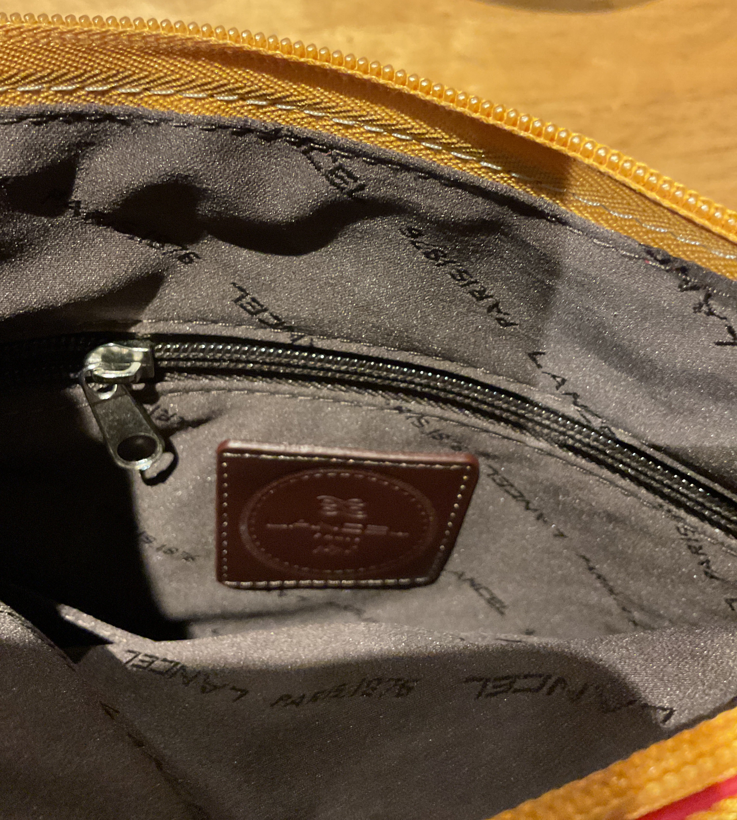 7271BC1025R50 Lancel Mustard Crossbody