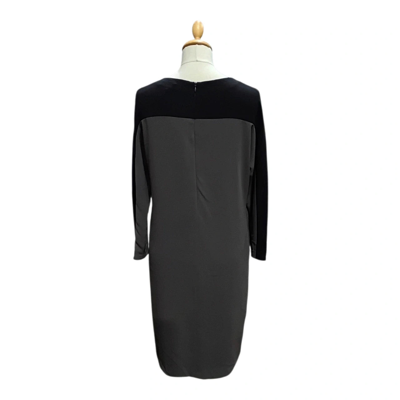 6731 Gerard Darel Grey and Black Dress
