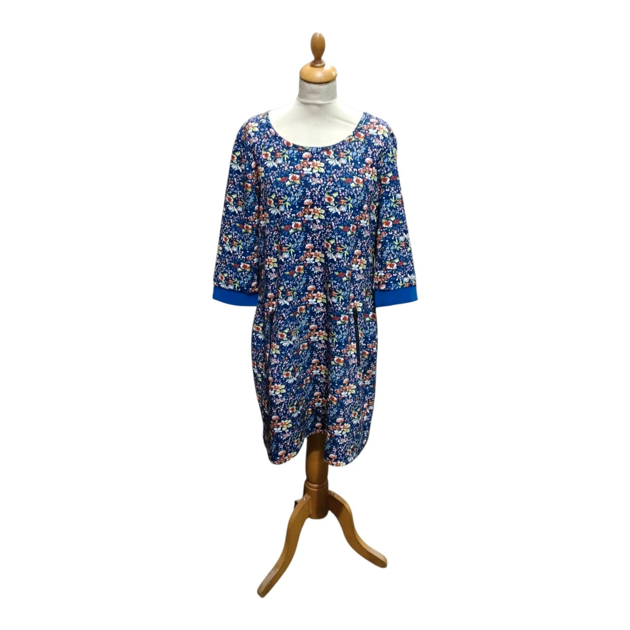 6733 Jack Murphy multi flower print dress