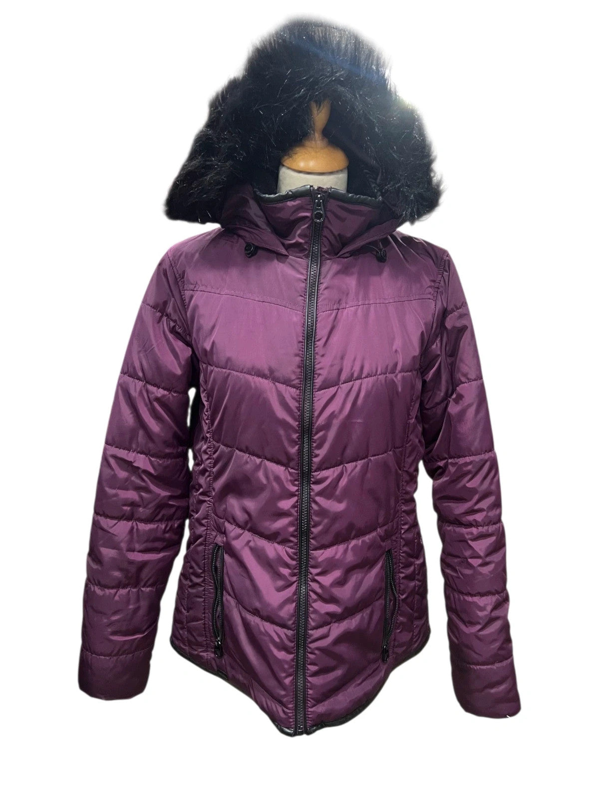 6852 Purple Puffer Jacket #Regatta