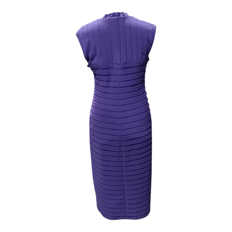 6889 Gina Bacconi Purple 2pc dress+bolero