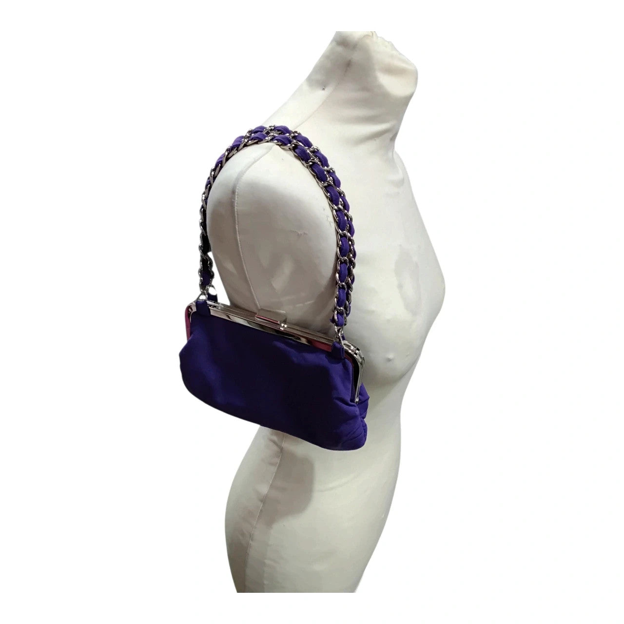 6888 Gina Bacconi Purple hang bag
