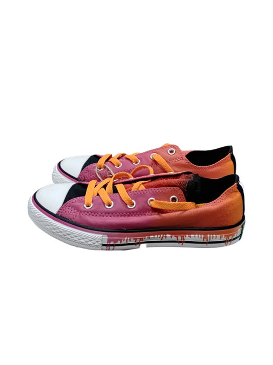 7057 Pink & Orange Converse #Converse