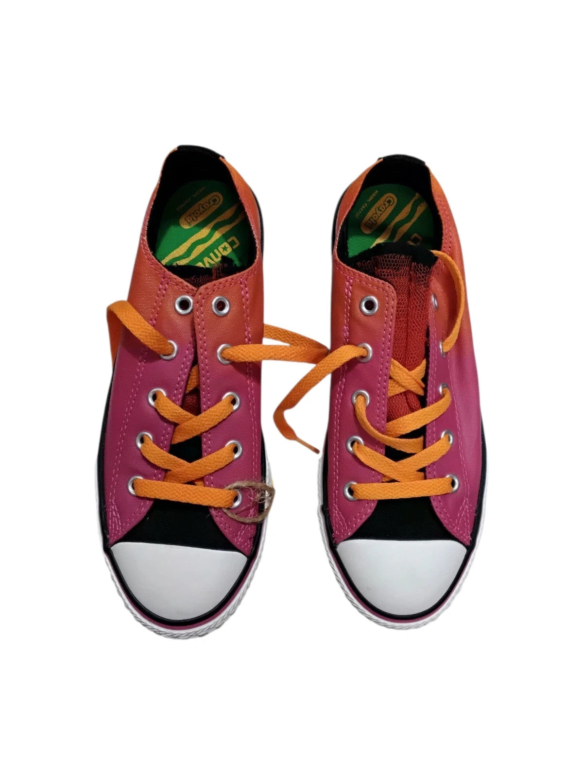 7057 Pink & Orange Converse #Converse