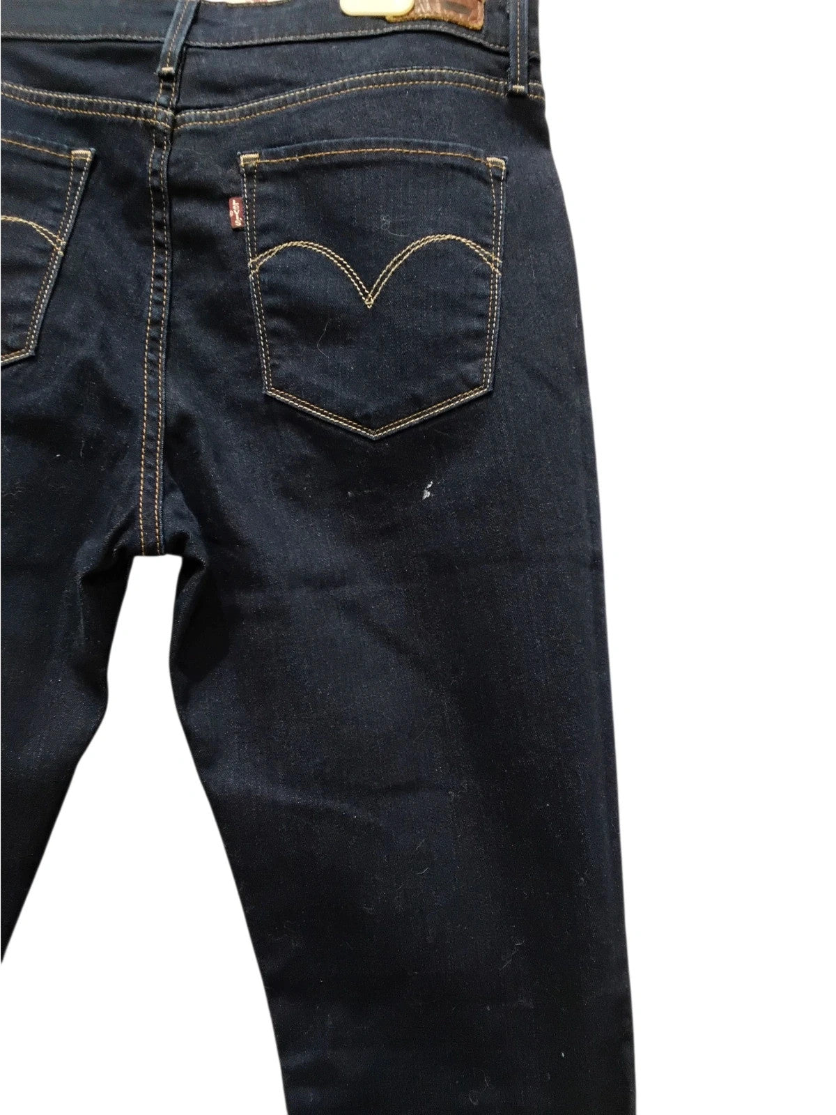 6879 Levi's Dark Wash Flared Jeans #Levi's