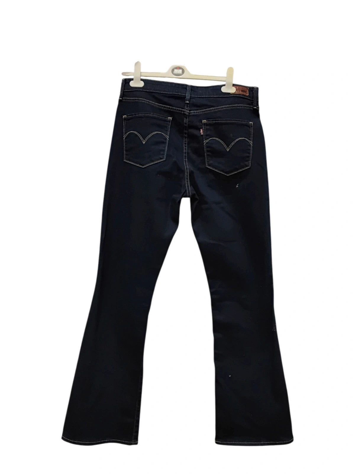 6879 Levi's Dark Wash Flared Jeans #Levi's