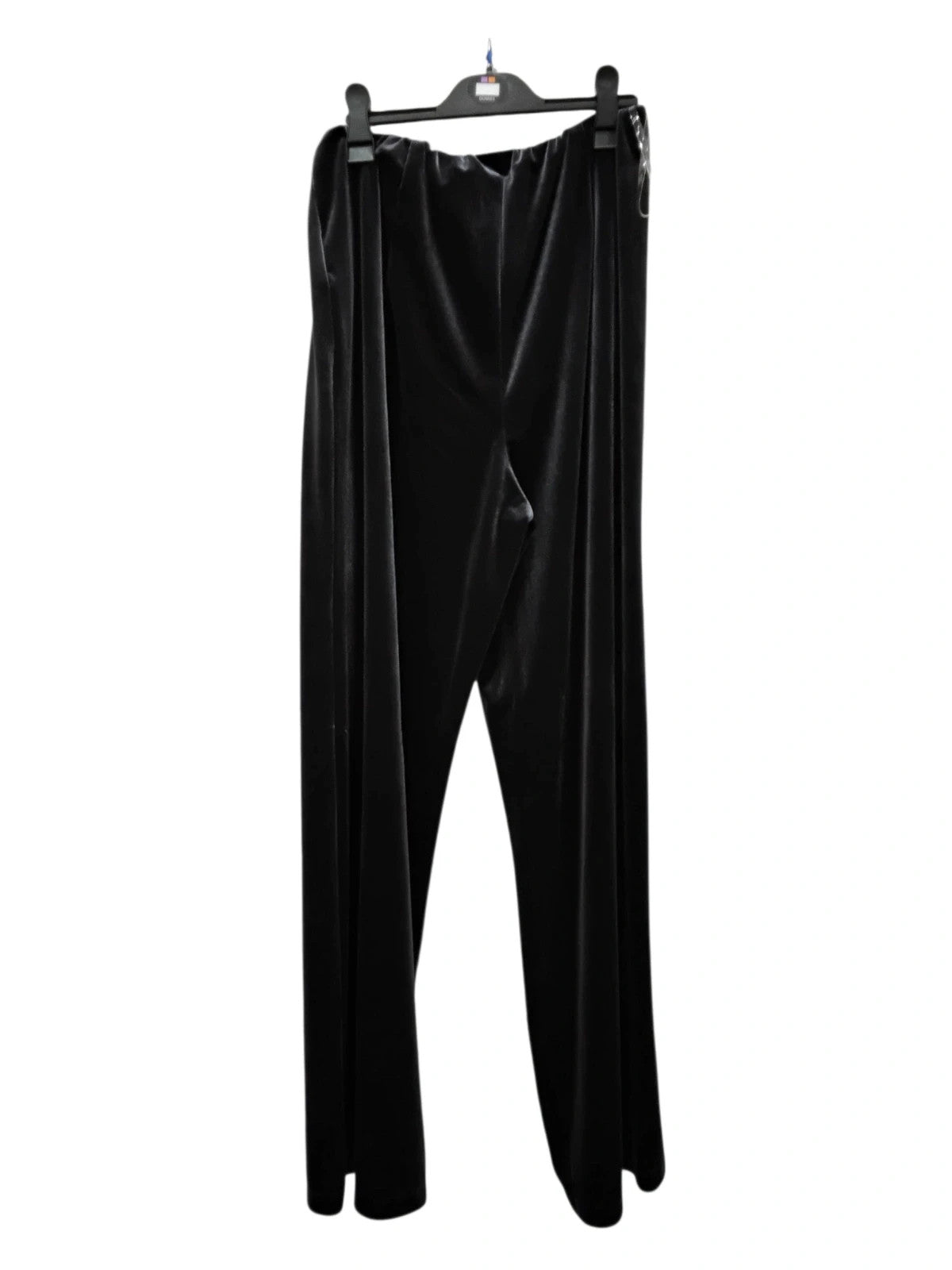 7045 Black & Grey Velvet Trousers #Julipa