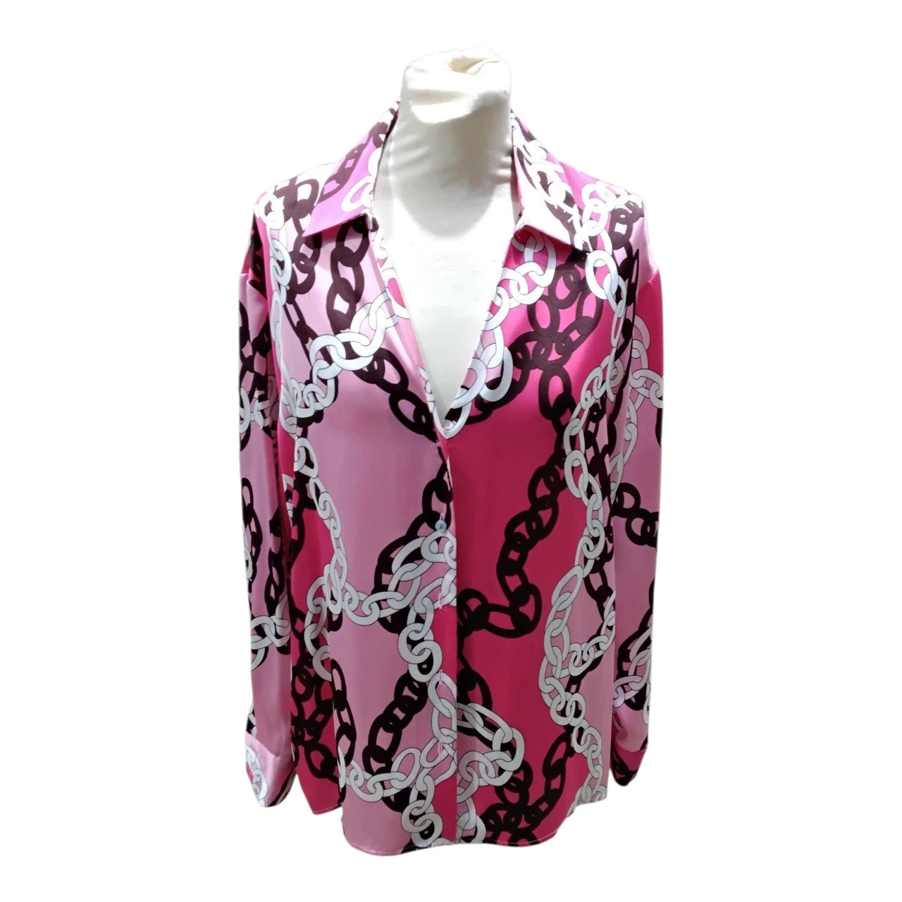 7075 Dunnes pink l/s top