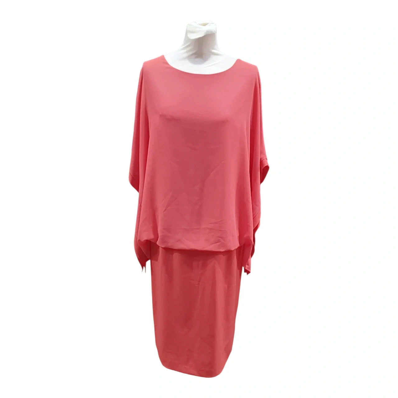 7122 Peruzzi collar drap dress