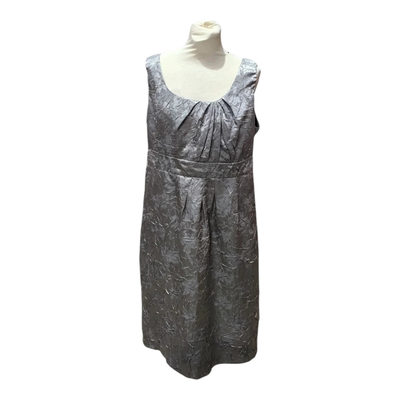 7166 Alexon Grey MOB Dress 2pc