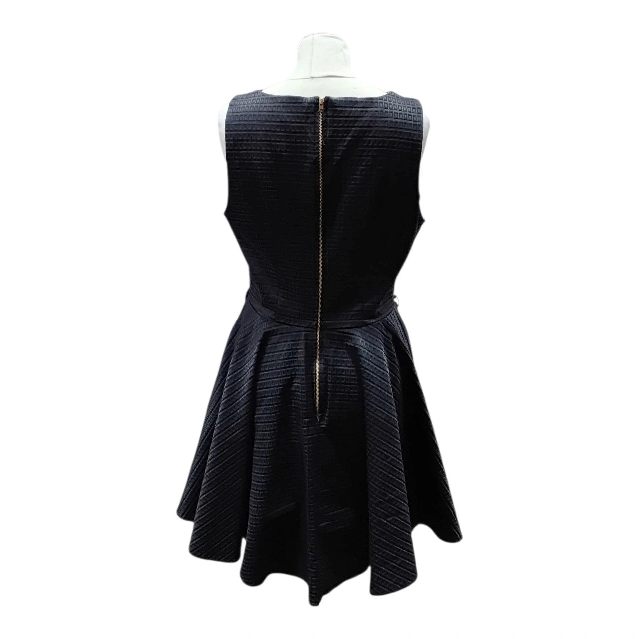 7200 Closet black skater style dress