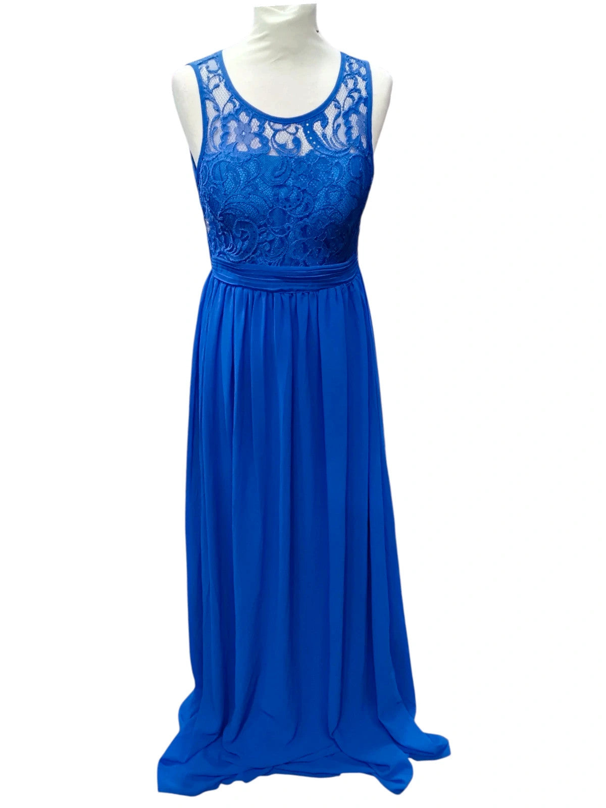 7251 Royal Blue Maxi Dress #FlamMode