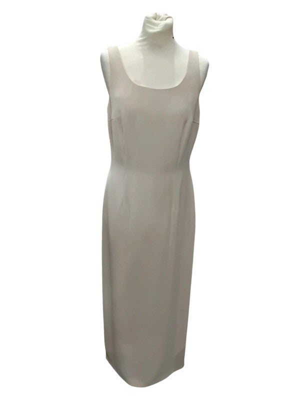 5315 Cream Maxi Dress With A Touch Of Elegance #JosephRibkoff