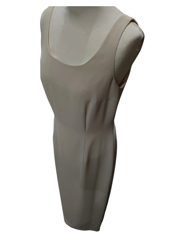 5315 Cream Maxi Dress With A Touch Of Elegance #JosephRibkoff