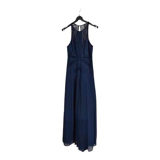 Monsoon Dress Navy long size 8 3862MMG