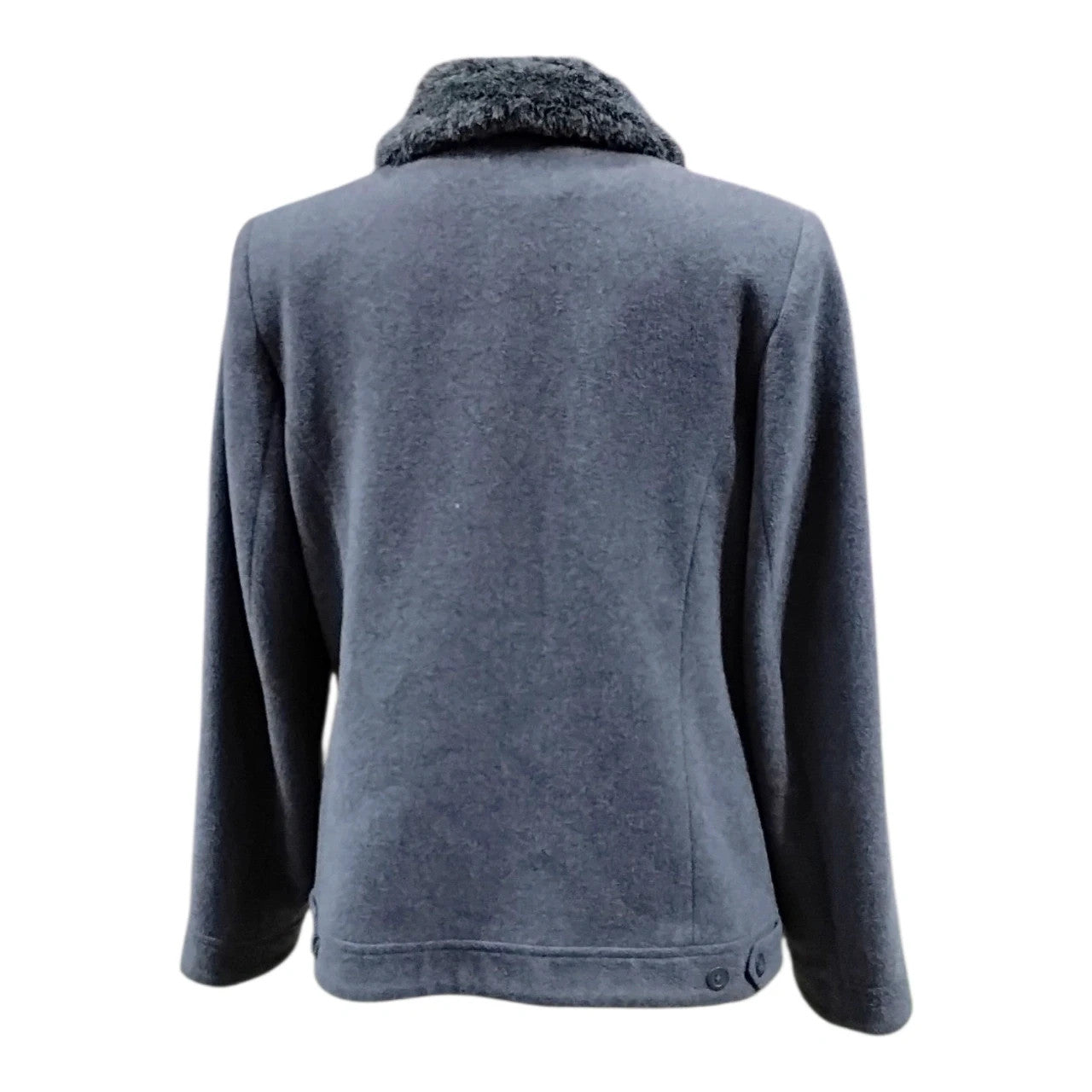 7311 Dorothy Perkins grey jacket w/fur
