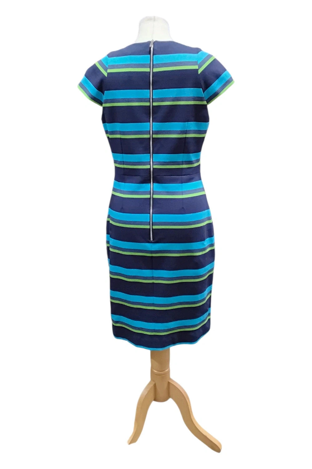 7479 Karen Millen blue&green dress