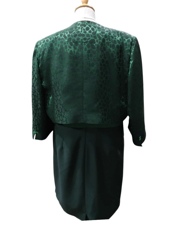 7466 Wish mother of the bride green dress and blazer