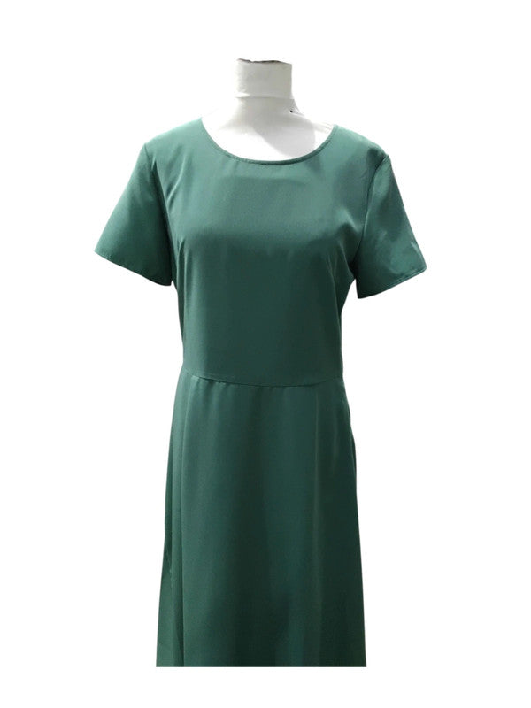 7515 Ichi long green dress