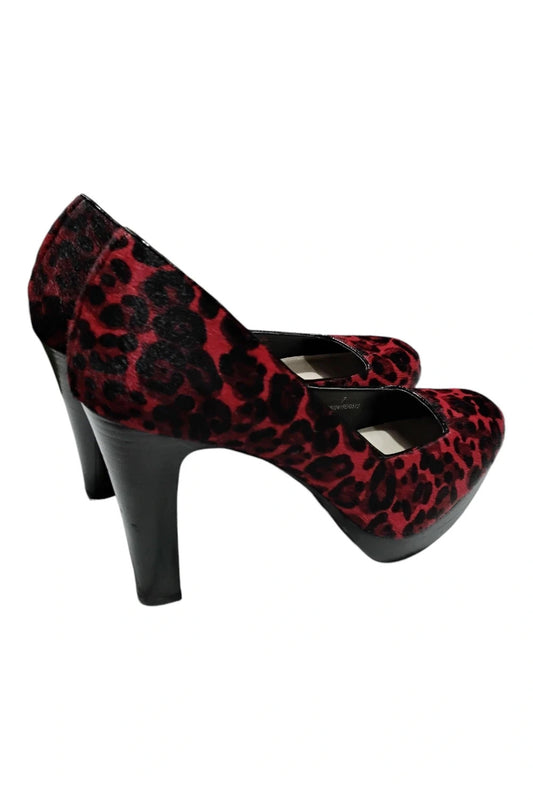 7511 Autograph Red Leopard heel shoes