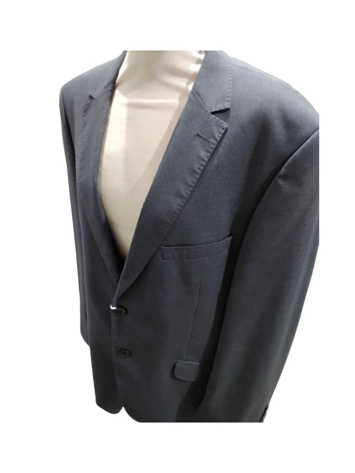 7483 Remus Uono two-piece men's grey suit