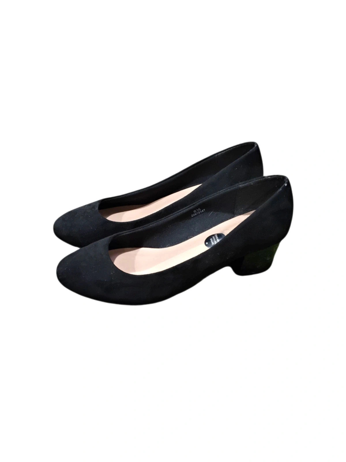 7616 M&S black heels