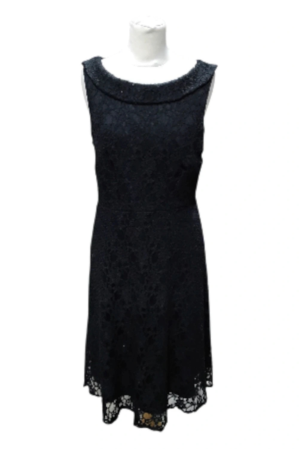 7712 Dunnes Black Lace Dress