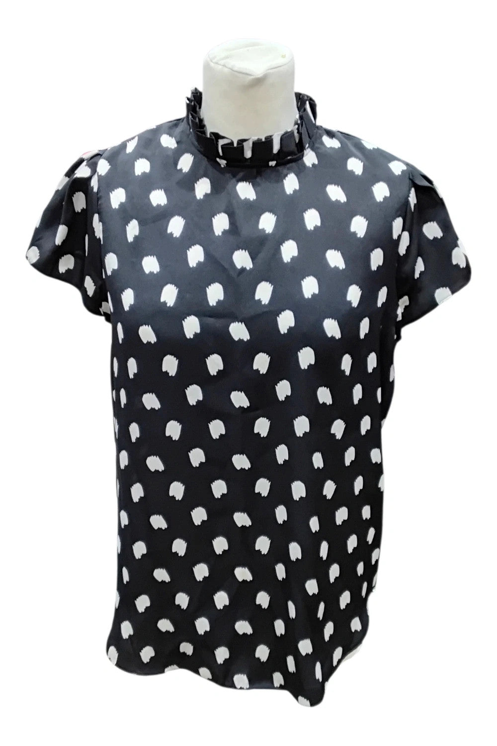 7747 River Island black&white top