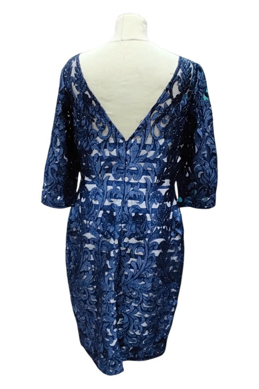 7810 Sonia Pena MOB Navy Dress