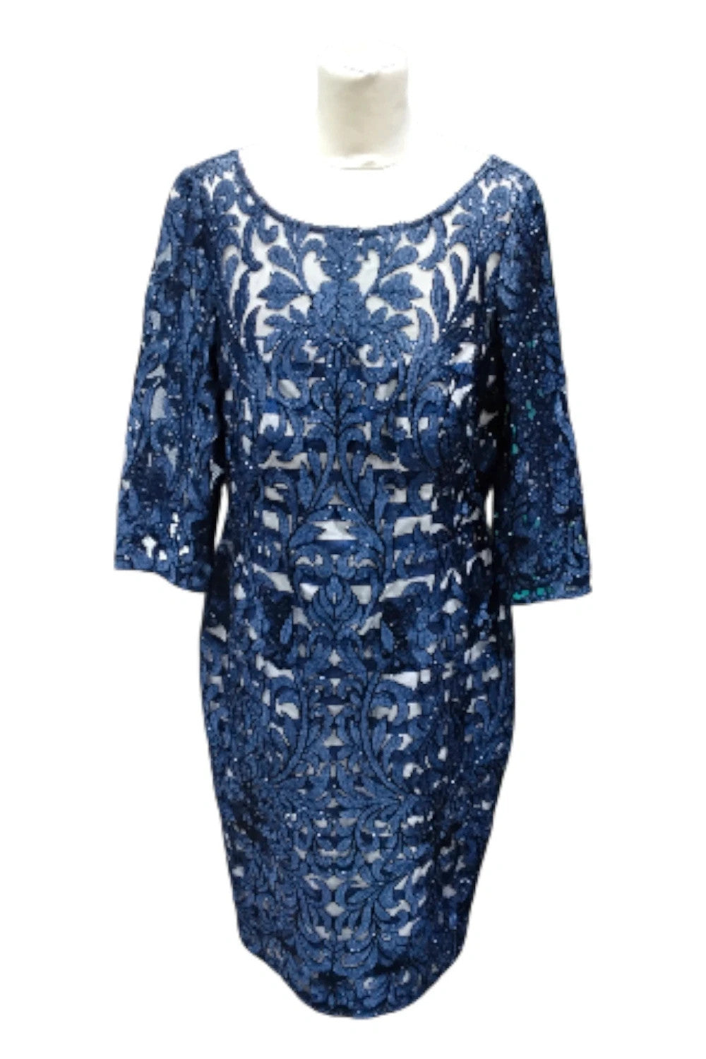 7810 Sonia Pena MOB Navy Dress