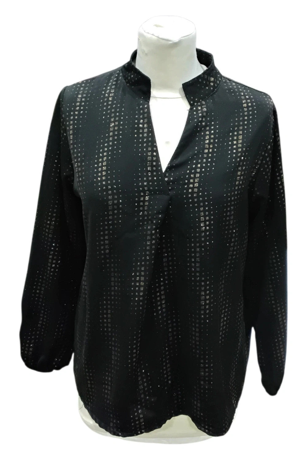 8123 Pala D'oro black&gold blouse