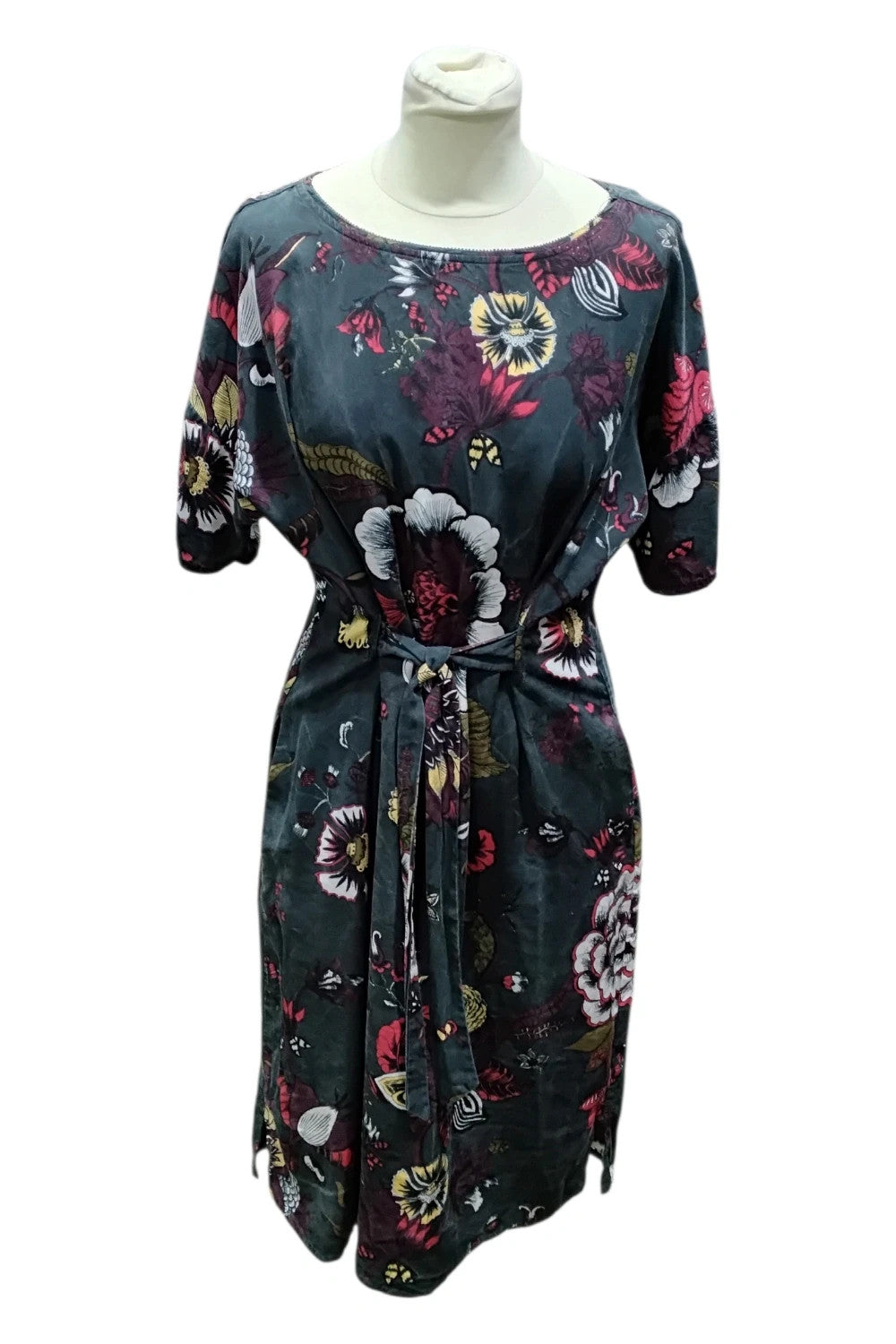 8260 Thought floral print midi dress