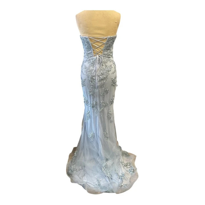 Angel Forever Blue Formal Dress Sz 6 8316